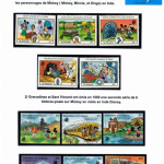 2290960408 Personnages des Dessins Animés dans les Timbres-Poste