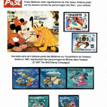 2986636967 Personnages des Dessins Animés dans les Timbres-Poste