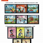 4222235373 Personnages des Dessins Animés dans les Timbres-Poste
